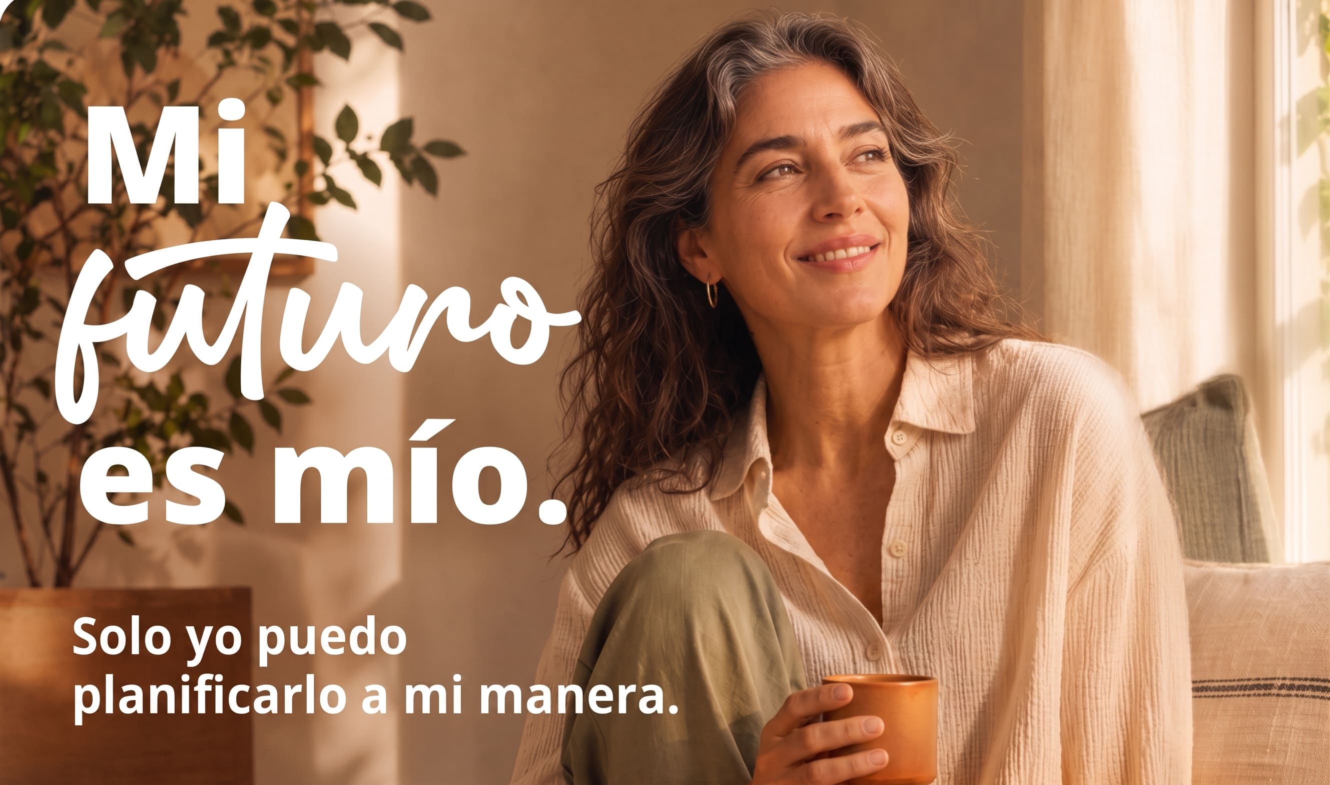 Mi futuro es mío. Solo yo puedo planificarlo a mi manera. COMBIjubilación: consigue una bonificación de hasta un 5%. Para alcanzar el 5% es necesario ser miembro del Plan Disfruta Seguro.